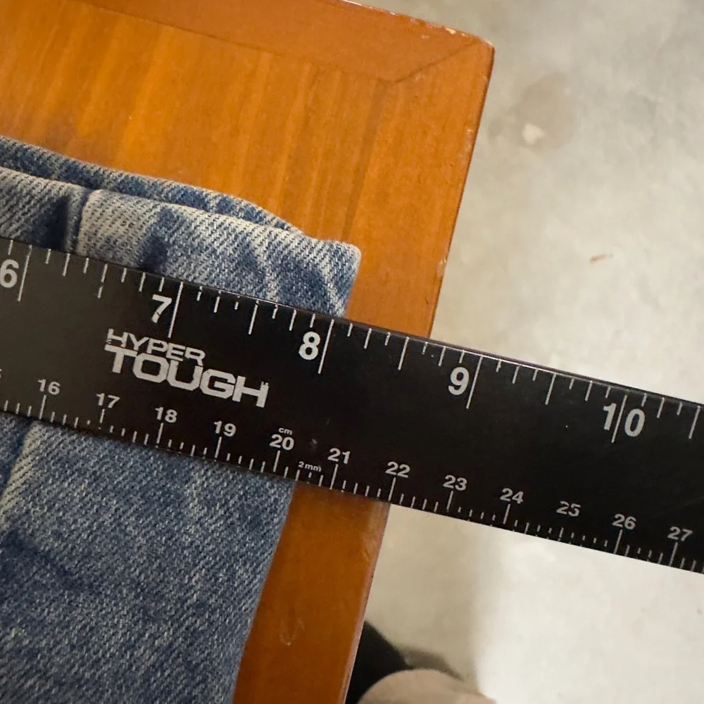 Levis 502 Regular Taper Jeans Mens W34 L32 Blue Baggy‎ Streetwear Denim